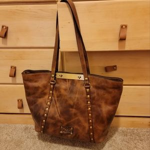 Patricia Nash Benvenuto Leather Tote